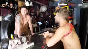 Gay Fuck Club - Bastian & Allen get fucked in a sex club | xHamster