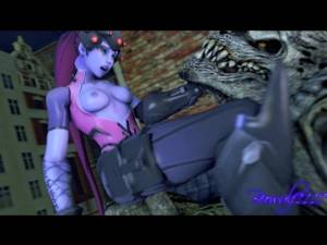 Bestiality 3d Hentai Porn - Rule34 Overwatch Widowmaker sfm 3D porn hentai bestiality monster