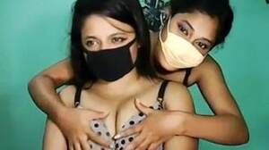 indian lesbian nipples - Terrific Indian lesbian babes play with nice looking tits - Porn300.com