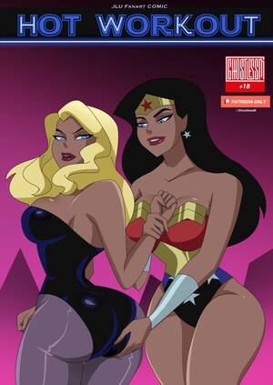 justice league cartoon nude - Hot Workout (Justice League) [GhostlessM] Porn Comic - AllPornComic