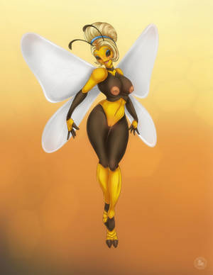 Anthro Bee Porn - Female anthro bug porn - Hallee the honey bee sexy pinup furrypinups hentai  jpg 1236x1600