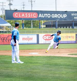 Ala Passtel Porn - Captains Defeat Lugnuts 13-1 - Guardians Top Prospects DeLauter, Fox, and  Watson Each with 3 Hits