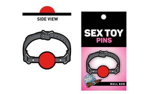 ball gagged - Enamel Pin: Ball Gag - Etsy