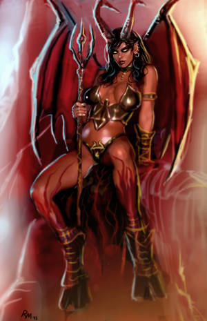 Artwork Of Demons Having Sex - Artwork