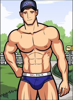 Humplex Porn - The Mailman of the gay Flashgame \