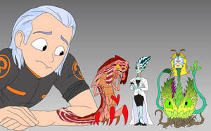 monster vs alien fuck cartoon - Genderbent-sorta Monsters Vs Aliens AU (#1) by ArtMakerProductions on  DeviantArt