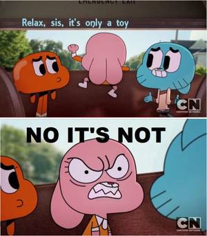 gumball cartoon porn - AmAzInG World of Gumball. my face when someone says \