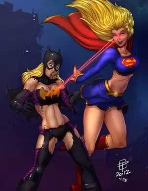 Batgirl And Supergirl Hot Porn - Batgirl and supergirl dc comics vest nudes in rule34cartoons | Onlynudes.org