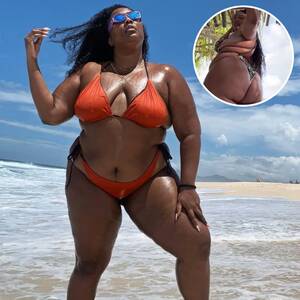 fat nude beach couples - Lizzo's Hottest Bikini Photos Over the Years: See Pictures! | Life & Style