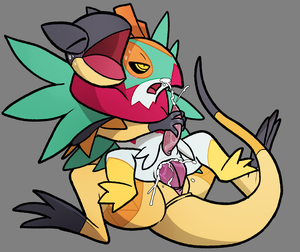 Hawlucha Pokemon Porn Sex - Yaoi pinup hawlucha+heliolisk