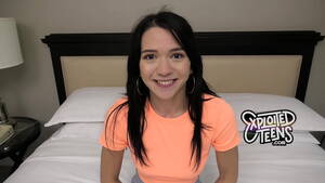 cute brunette college chick - Sexy brunette college girl slobbers on a fat dick - XNXX.COM