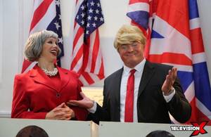 Brexit Britain Porn - Making porn great again? The male actor appears to have been practising his  Donald Trump