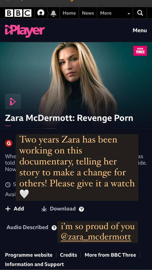 Bbc Revenge Porn - Zara McDermott praised by fans and celeb friends including Jacqueline Jossa  after revenge porn documentary | The Sun