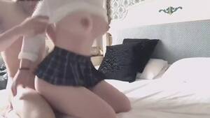 asian girl fucked skirt - Asian Girl In Skirt Gets Fuck Hard On The Bed Leaked Cam Video