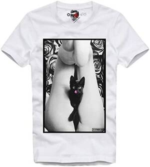 drunk pussy black - E1Syndicate Camiseta Gato PIN UP Sexy Porno Kate Musgo Vagina Fetiche SM,  Blanco, Large : Amazon.com.mx: Ropa, Zapatos y Accesorios