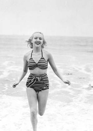 Betty Grable Pussy Shots - Betty Grable, 1935// 30s 40s war era fashion style photo print beach bathing