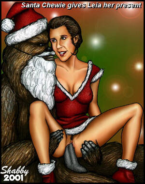 Chewie Leia Porn Hentai - Santa Chewie gives Leia her presentâ€¦ â€“ Star Wars Hentai