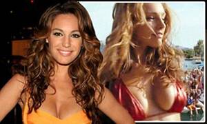Kelly Brook Lesbian Porn - Bikini girl Kelly Brook defends her role in Piranha 3-D | Daily Mail Online