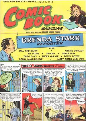 Newspaper Comic Strip Porn - Dale Messick stepped into male territory when she created the  action-adventure strip, â€œ