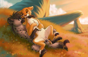 Lion King Furry Porn Feral Hynea - Rule 34 - anal anal sex couple disney eye contact feline female feral hyena  hyhlion lion lioness looking at another male nude penetration penis pussy  sex straight the lion king | 681289