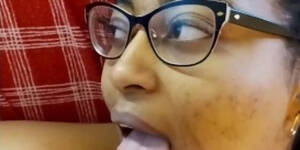 interracial cum on glasses - Valerie Gets Cum Sprayed All Over Her Glasses HD SEX Porn Video 0:26