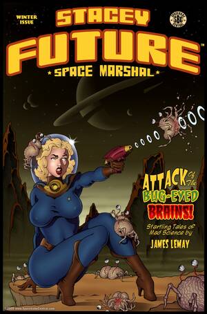 cartoon space boobs - Stacey Future- Space Marshal - Porn Cartoon Comics