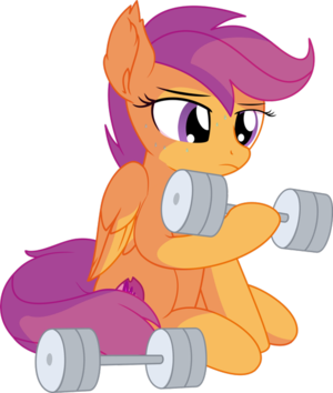 Mlp Scootaloo Porn Solo - 18460 - safe, artist:cyanlightning, scootaloo (mlp), equine, fictional  species, mammal, pegasus, pony, feral, friendship is magic, hasbro, my  little pony, dumbbells, female, filly, foal, solo, solo female, weight  lifting, wings, young - Furbooru