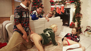 Christmas Family Porn Captions - My Family Pies - Christmas Family Sex - S1:E2 - Angel Smalls, Kenzie Reeves  - Now Watching