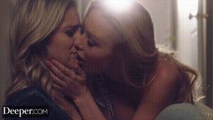 her first lesbian kisses - First Kiss Porn Gif | Pornhub.com