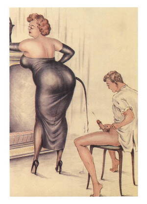 From The 1800s Vintage Porn Comics - Old BBW art Â· Erotic ArtVintage ...