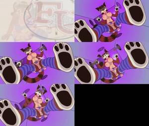 Animated Furry Glory Hole - 