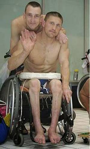 Disability Porn - A gay couple in Italy