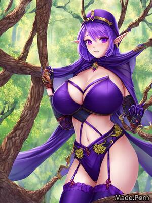 Anime Gloves Porn - Porn image of hat anime gloves elf full shot medieval huge boobs created by  AI