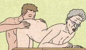 granny ass fuck cartoon - Granny Anal Sex Animation â€” PornOne ex vPorn