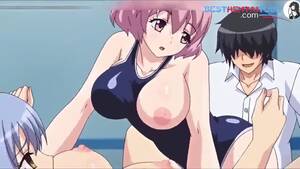 cartoon big boobs kissing - Boobs Kissing, Pussy Licking Anime - AL4A