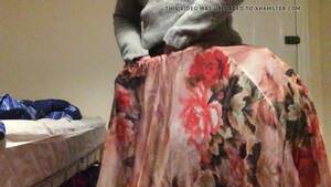 Hoop Skirt Porn - Wanking and cumming in my soft flowy skirt with hoopskirt watch online