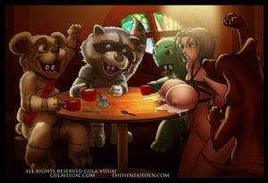 furries with lactating tits - bar breast_bondage enf furry gulavisual humiliation lactation nude public  rope tagme