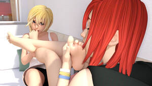 Namine Feet Porn - Namine and Kairi appreciating some more by ArtoriasTK on DeviantArt