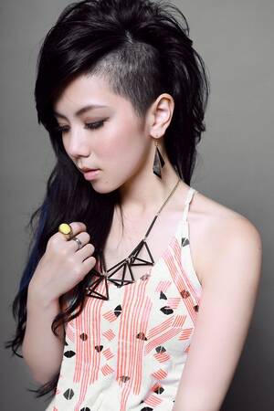 Asian Straight Porn Tumblr - Pin by kayabun on Asian Style | Half shaved hair, Edgy hair, Assymetrical  hair