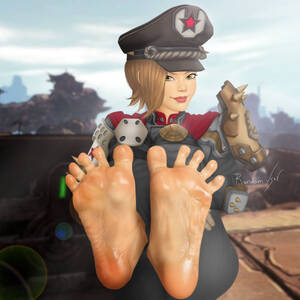 Borderlands Feet Porn - Moze's feet (commission) by RandomUserAgain2016 on DeviantArt