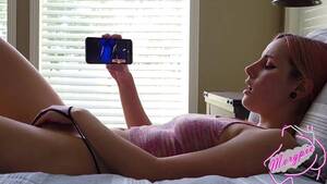 Girl Watching Porn Toy - Horny Girl Stuffs herself with Fingers and Toys while Watching Porn -  IcePorn.Tv