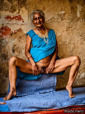 indian skinny spread - Porn image of photo happy shaved spreading legs skinny indian 80 nude  created by AI