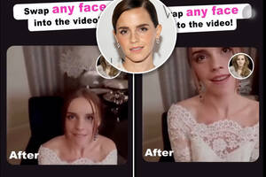 Emma Watson Xxx Porn Videos - Facebook removes Emma Watson, Scarlett Johansson deepfake sex ads