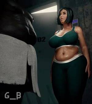 big booty interracial cartoon - Watch BBC VS BIG BOOTY - Interracial, 3D Animation, Bbw Porn - SpankBang