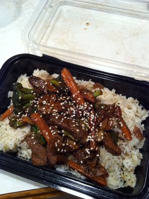 Chinese Takeout Porn - My version of Chinese takeout, beef and broccoli over rice
