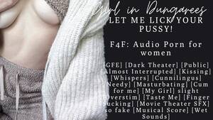 Girls Licking Pussy Captions - F4F | going down on you in a Movie Theater | WLW | ASMR Audio Porn for Women  | Cunnilingus - Pornhub.com