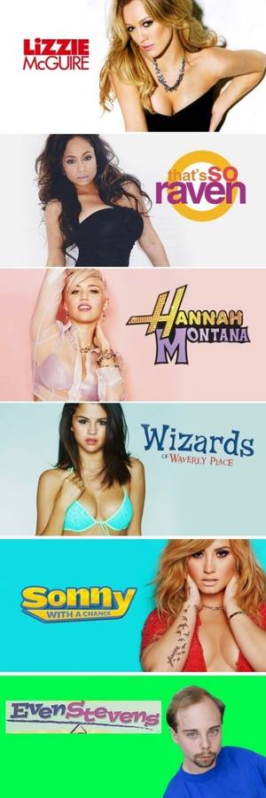 Disney Channel Stars Porn - More like post Disney porn stars, lost respect for them, they just don'