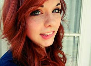 Blue Eyes Redhead Porn - 