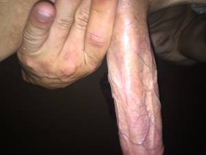 large white uncut cock - Thick Girthy hard uncut white cock