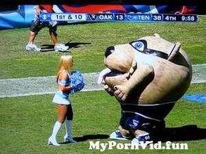 Cheerleader Titans Porn - Mascot Eats Cheerleader - Tennessee Titans' T-RAC devours blonde from  blonde cheerleader Watch Video - MyPornVid.fun